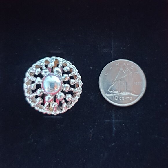 Vintage 1960s Atomic Burst Brutalist Ring by Alpo Kustaa Tammi, Finland - Picture 5 of 14